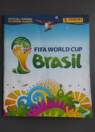 Альбом для наліпок panini fifa world cup brasil 2014 чемпионат мира футбол наклейки стикеры