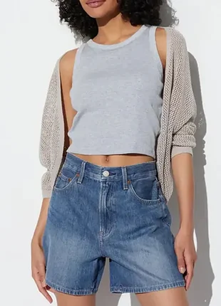 Женские джинсовые шорты uniqlo