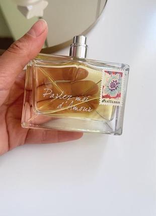 Женская туалетная вода john galliano parlez-moi d'amour eau fraiche