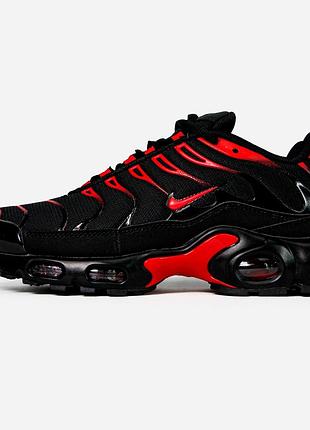 Nike air max tn plus black red 5