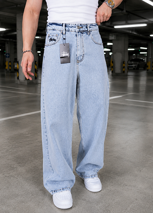 Мужские джинсы stussy багги baggy skater