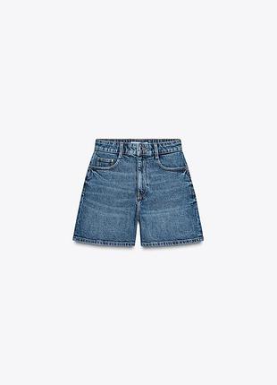 Женские джинсовые шорты zara