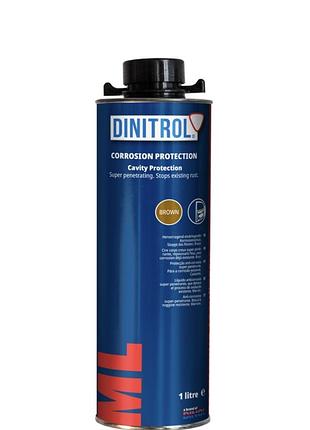 Антикор для прихованих порожнин кузова dinitrol ml 1л
