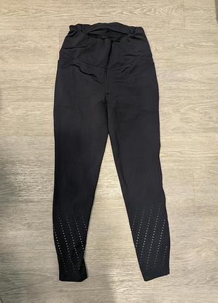 Легінси under armour speedpocket чорні, розмір s