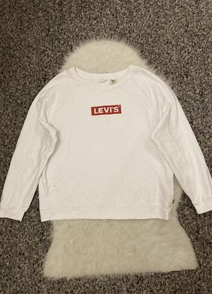 Світшот білий levi’s 180726