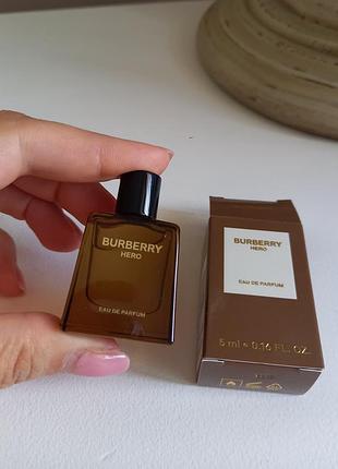 Burberry hero eau de parfum парфюмированная вода, 5 мл