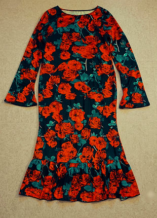 💣💄🌹 долгое эластичное платье