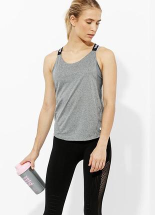 Жіноча майка nike dri-fit elastika для бігу для спортзалу - s футболка