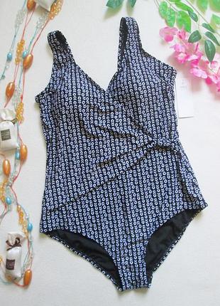 Слитный моделирующий купальник с принтом m&amp;s 🌼💜🌼