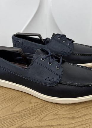 Нові шкіряні мокасини clarks