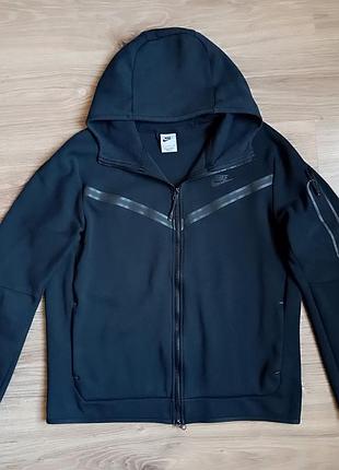 Зіпка nike tech fleece л розмір ідеальний стан зір худі кофта спортивний костюм zip hoodie drill drip найк джордан jordan