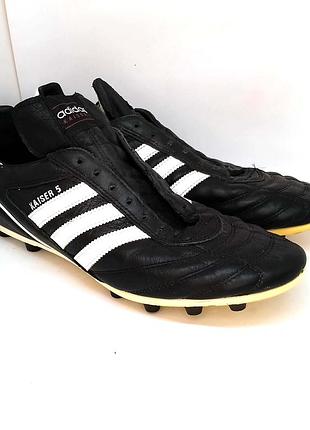Футбольные бутсы adidas kaiser 5, размер 45 1/3.