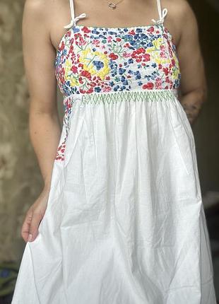 H&m the garden collection сукня сарафан з вишивкою💓❤️
