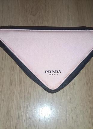 Косметичка prada beauty, трикутна