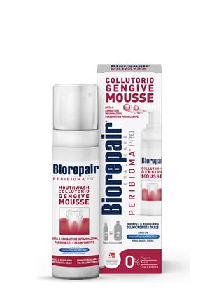 Мус-пінка для зубів biorepair oral care peribioma gengive mousse: інноваційний догляд за яснами та зубами, 200 мл