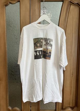 Вінтажна футболка the beatles 90s