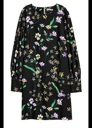 Стильне плаття в квіточки h&m