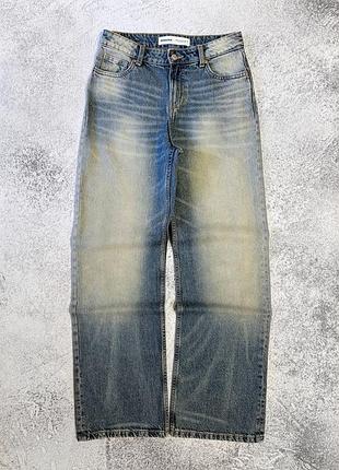 Джинси штани bershka baggy skater (xs) zara