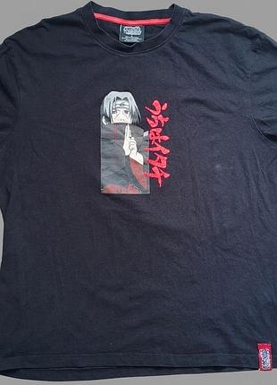 Мужская аниме футболка наруто - итальячие учёки (naruto / itachi uchiha)
размер: l
