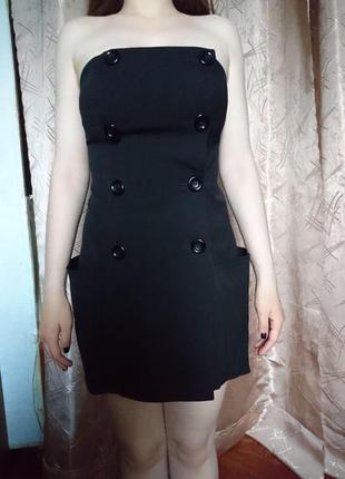 Чёрное платье krisstel