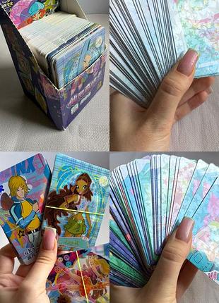 Широкий вибір карток winx club ( дублікати, рідкісні, пакетики)