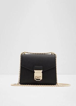 Черная сумочка aldo на цепочке