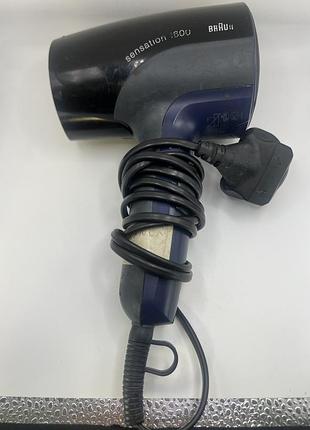 Портативний дорожній фен braun sensation 1600