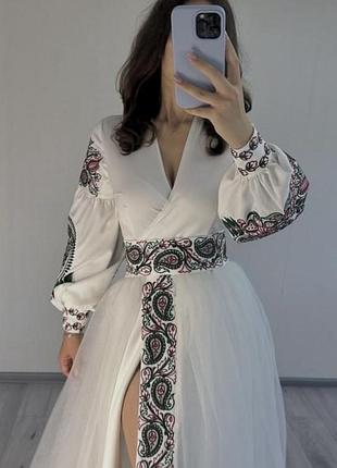 🤍 продам нову вишиту сукню vilna state.