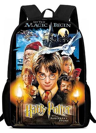 Рюкзак гаррі поттер harry potter універсальний шкільний для хлопчика та дівчинки