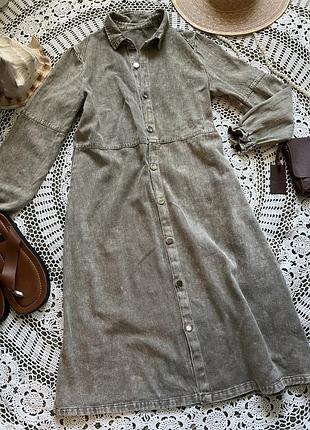 Джинсова 🍁 сукня 👗 в розмірі s m