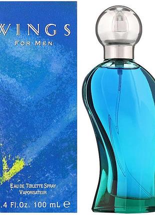 Giorgio beverly hills wings for men, туалетна вода для чоловіків, 100 мл. рідкісний аромат, знятий із виробництва\
