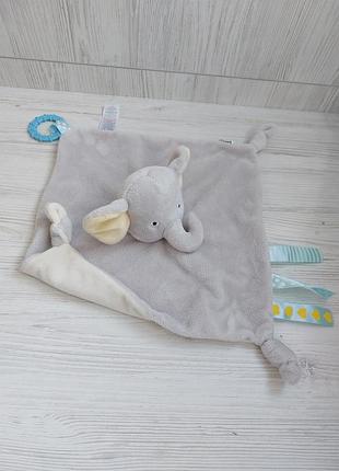 Дитячий комфортер tommee tippee із серії ernie elephant іграшка сплюшка обіймашка з прорізувачем