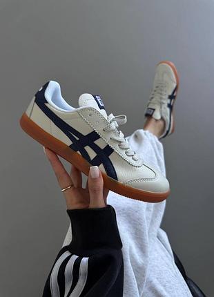 😍 кросівки жіночі asics onitsuka tiger | white / navy blue / gum (7)