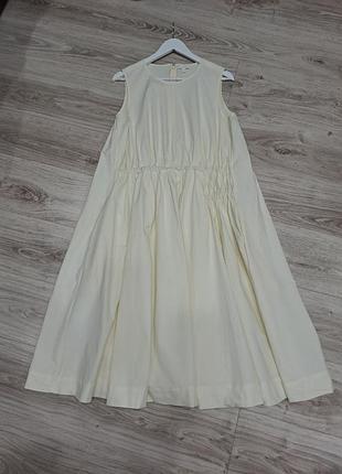 Роскошное платье из хлопка cos размер l/xl