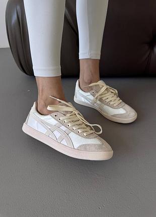 😍 кросівки жіночі asics onitsuka tiger | beige satin premium (7)