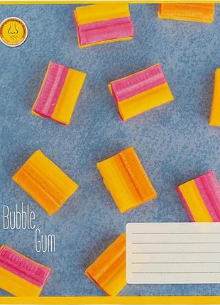 Тетрадь 48 листов клетка, серия ароматная bubble gum