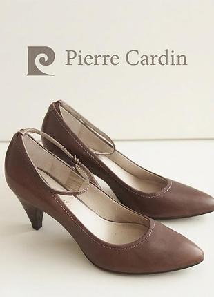 Жіночі туфлі,натуральні,брендові
човники pierre cardin,франція,р.38
,під відновлення