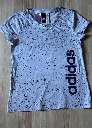 Спортивная футболка adidas essentials linear 9-10 p.s