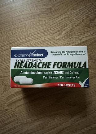 Extra strength headache formula