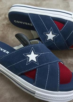 Шлепанцы босоножки кожа жен.39р.converse вьетнам