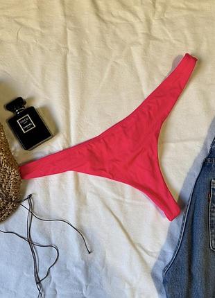Яскравий малиновий низ від купальника стрінги розмір м ann summers