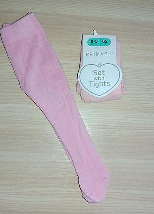 Колготи primark.розмір 0-3 міс.