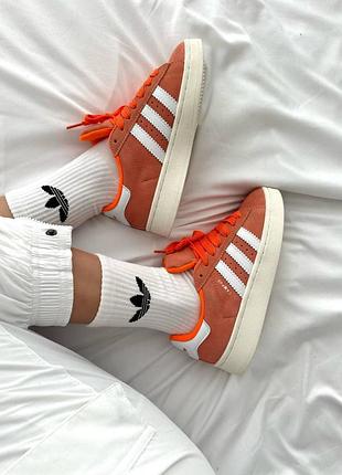 😍 кросівки жіночі adidas campus | « apricot crush » premium (1)