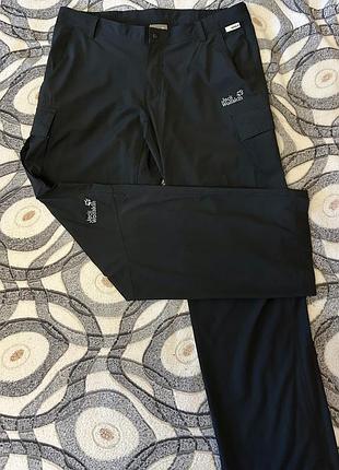 Трекінгові штани карго jack wolfskin flex shield (чоловічі / оригінал)