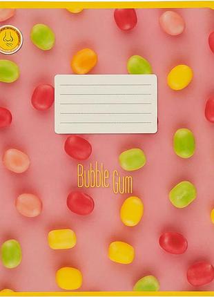 Тетрадь 48 листов клетка, серия ароматная bubble gum