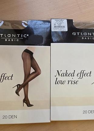 Распродажа остатков! колготки atlantic basic 20 den (заниженная талия) размеры 3-m, 4-l