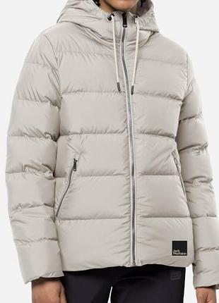 Пухова куртка jack wolfskin