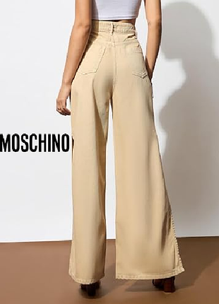 Джинсы moschino бежевые s