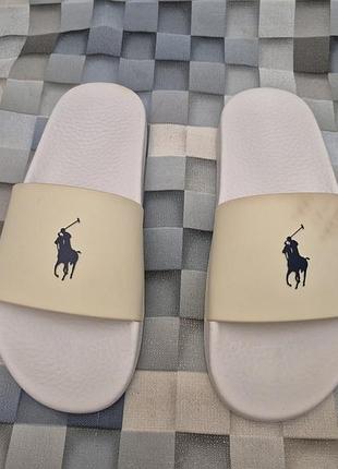 Шльопанці polo ralph lauren polo slide 40розмір!