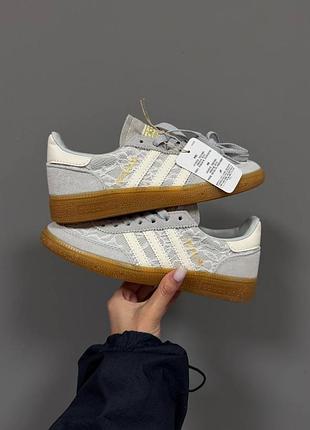 😍 кросівки жіночі adidas spezial | grey lace premium